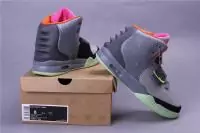 2019U nike air yeezy 2 hommes star mode americaine escompte bien gris